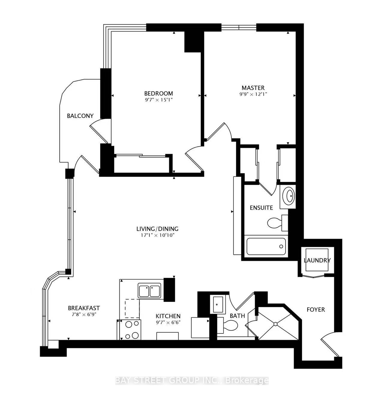 #1910 - 736 Bay Street Property Photo 1
