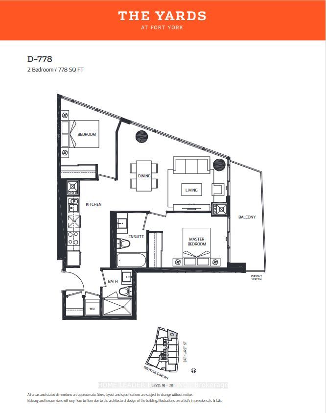 #2205 - 20 Bruyeres Mews Property Photo 14