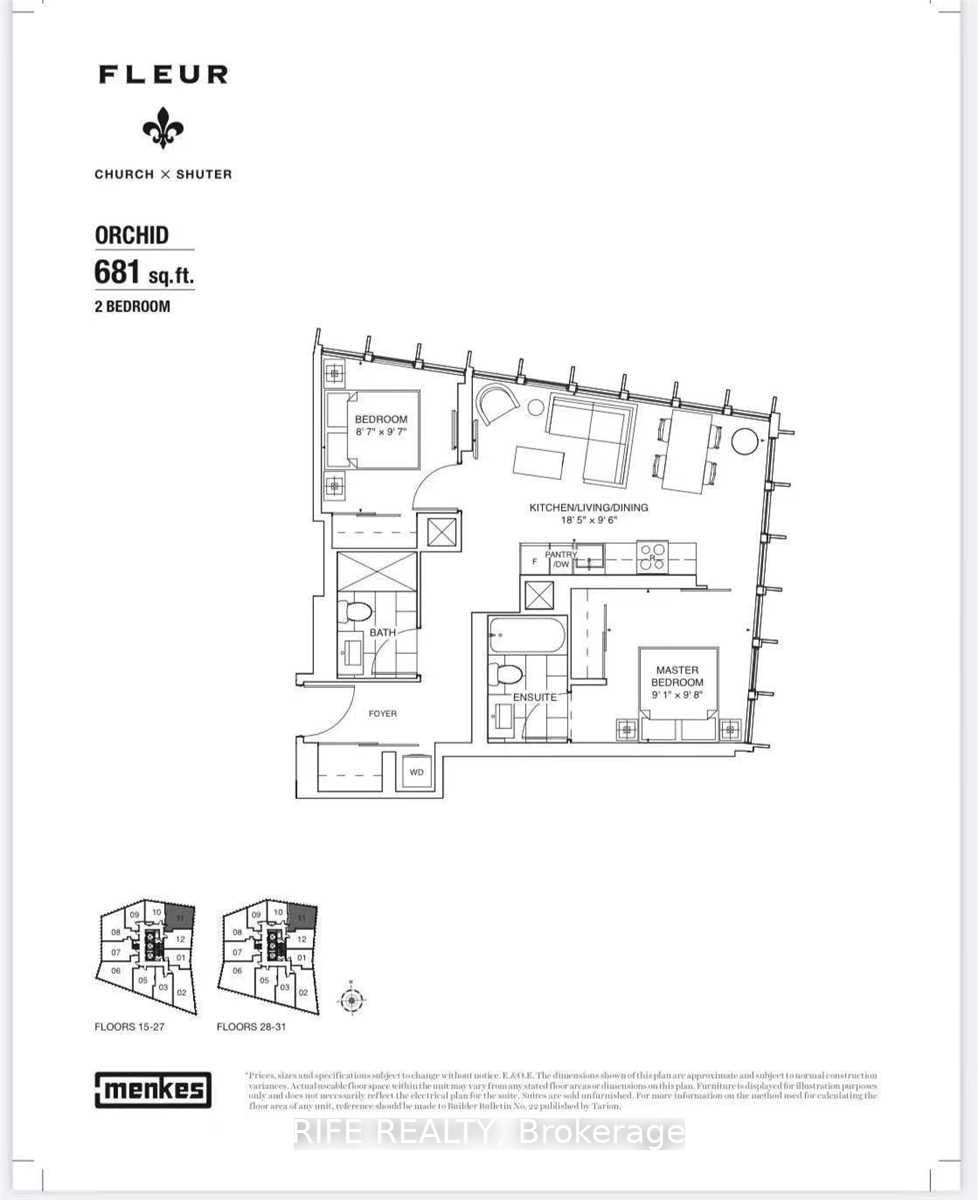 #1711 - 60 Shuter Street Property Photo 5