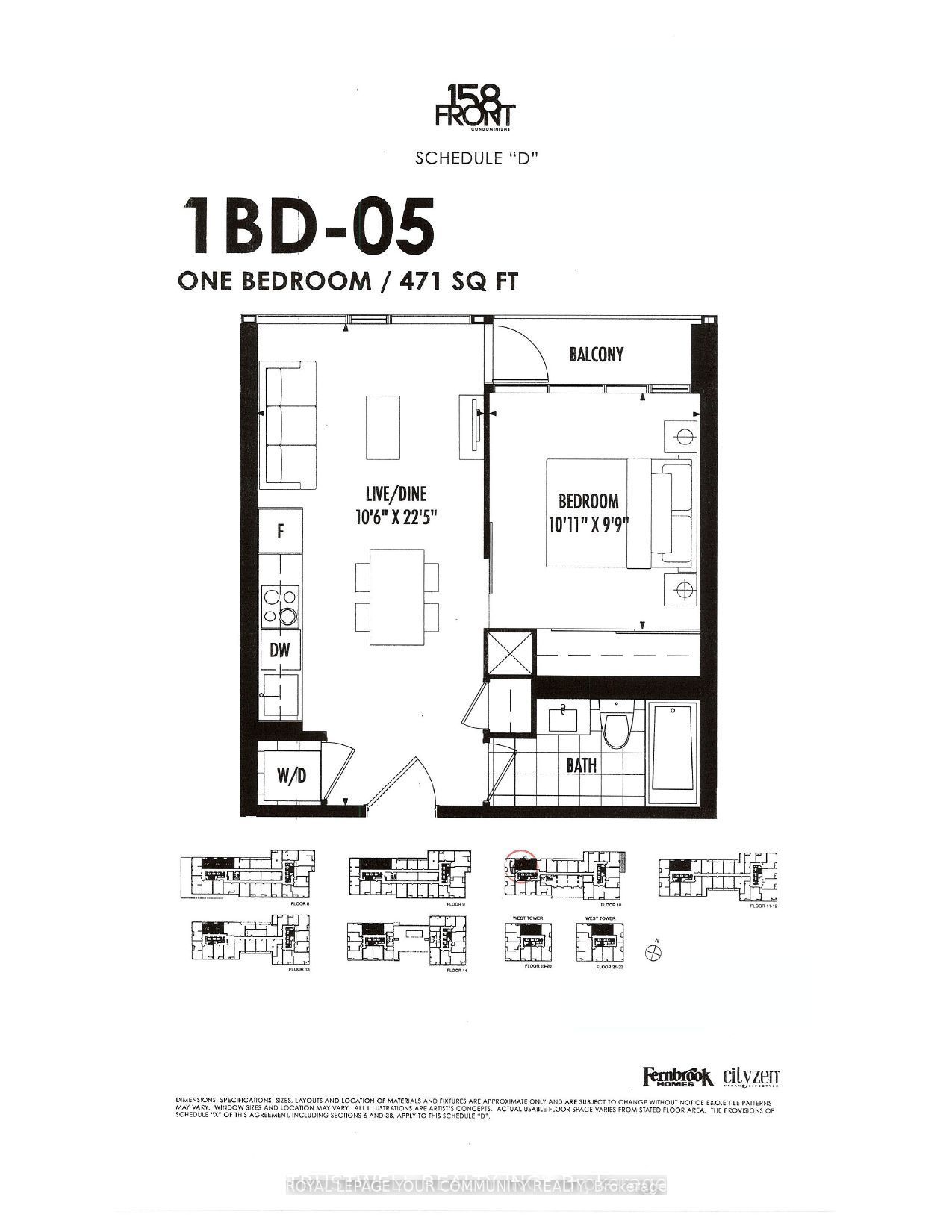 #804 - 158 Front Street Property Photo 1