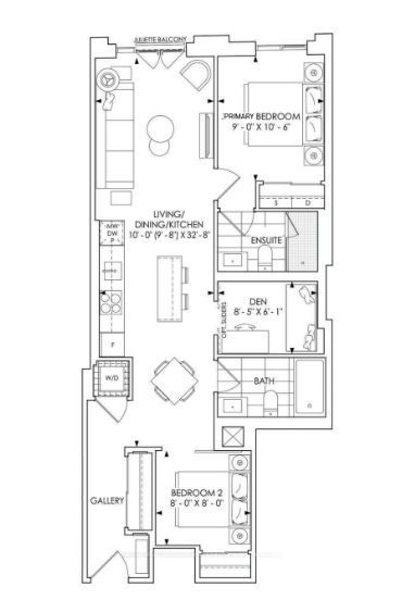123 Portland Street 601 Property Photo 1