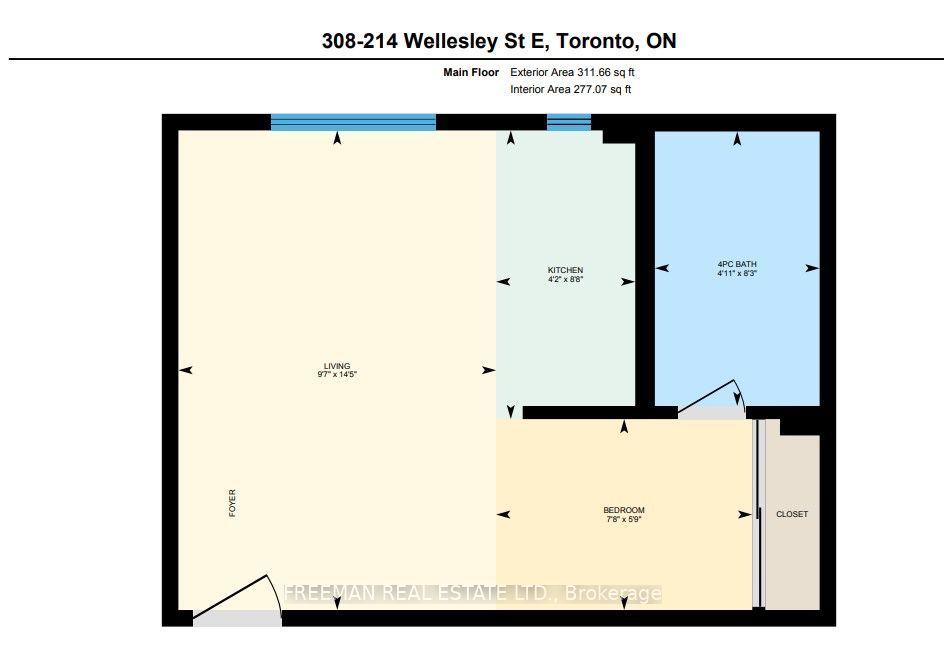 214 Wellesley Street 304 Property Photo 11