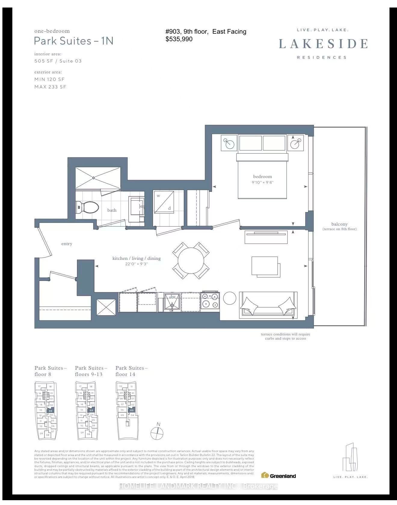 215 E Lakeshore Boulevard E 903