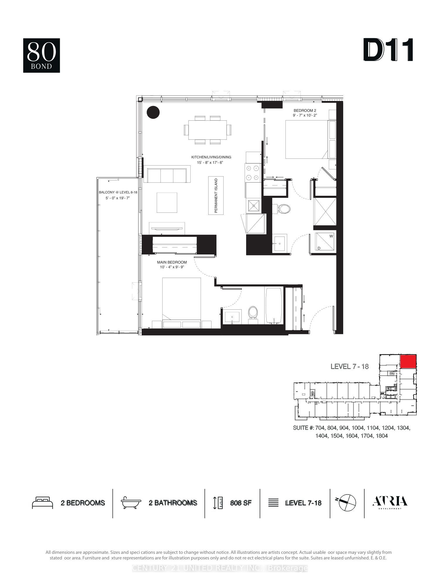 #1504 - 80 Bond Street Property Photo 2