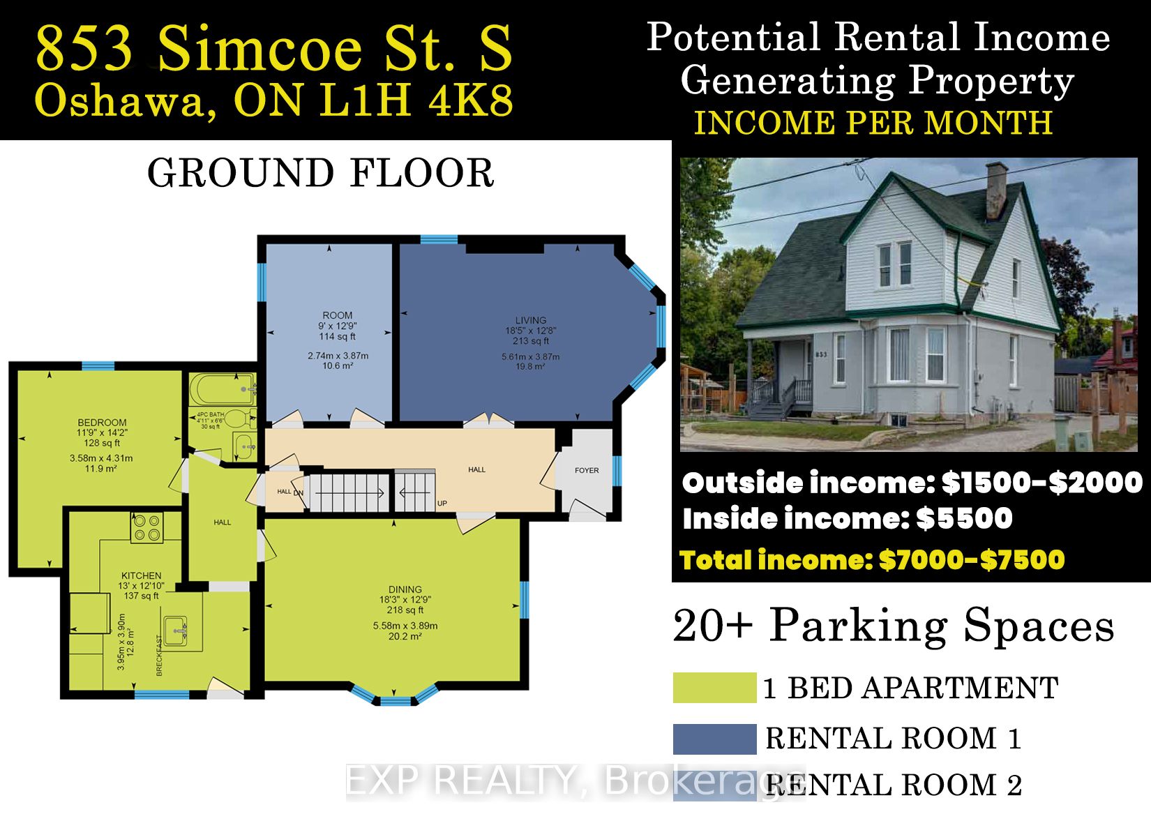 853 Simcoe Street Property Photo 1