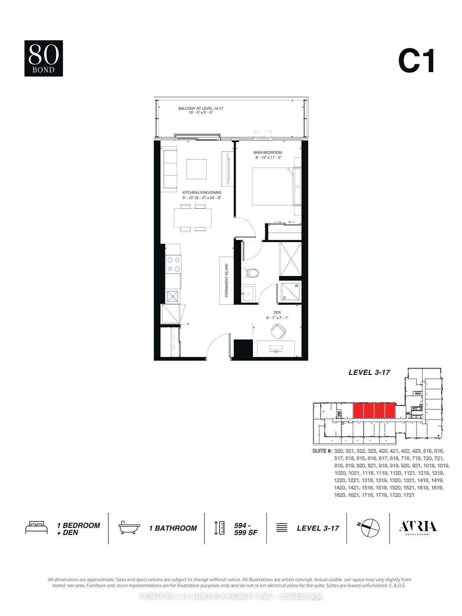 80 Bond Street E 821 Property Photo 2