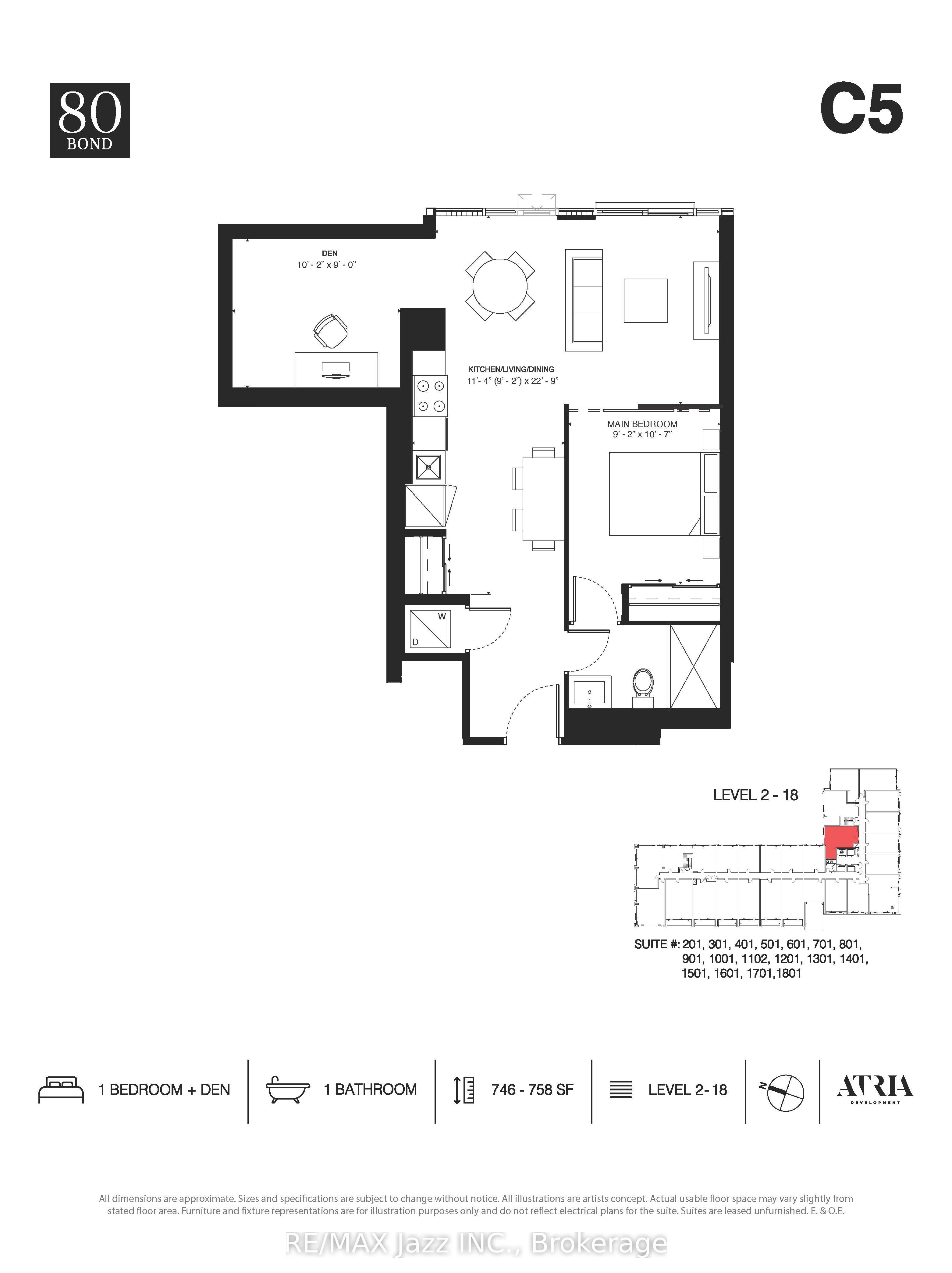 80 Bond Street E 1401 Property Photo 8