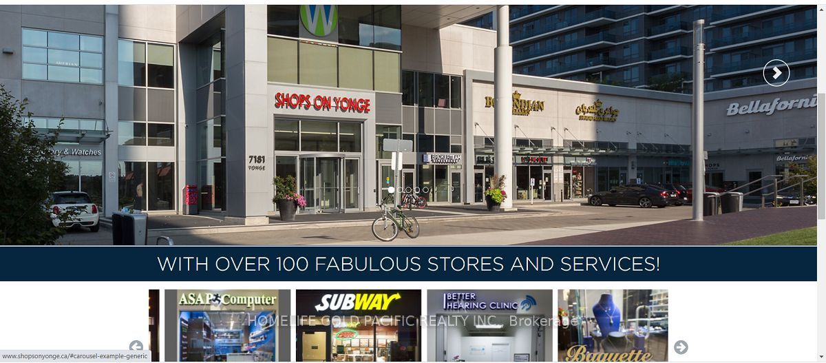 #162 - 7181 Yonge Street Property Photo 2