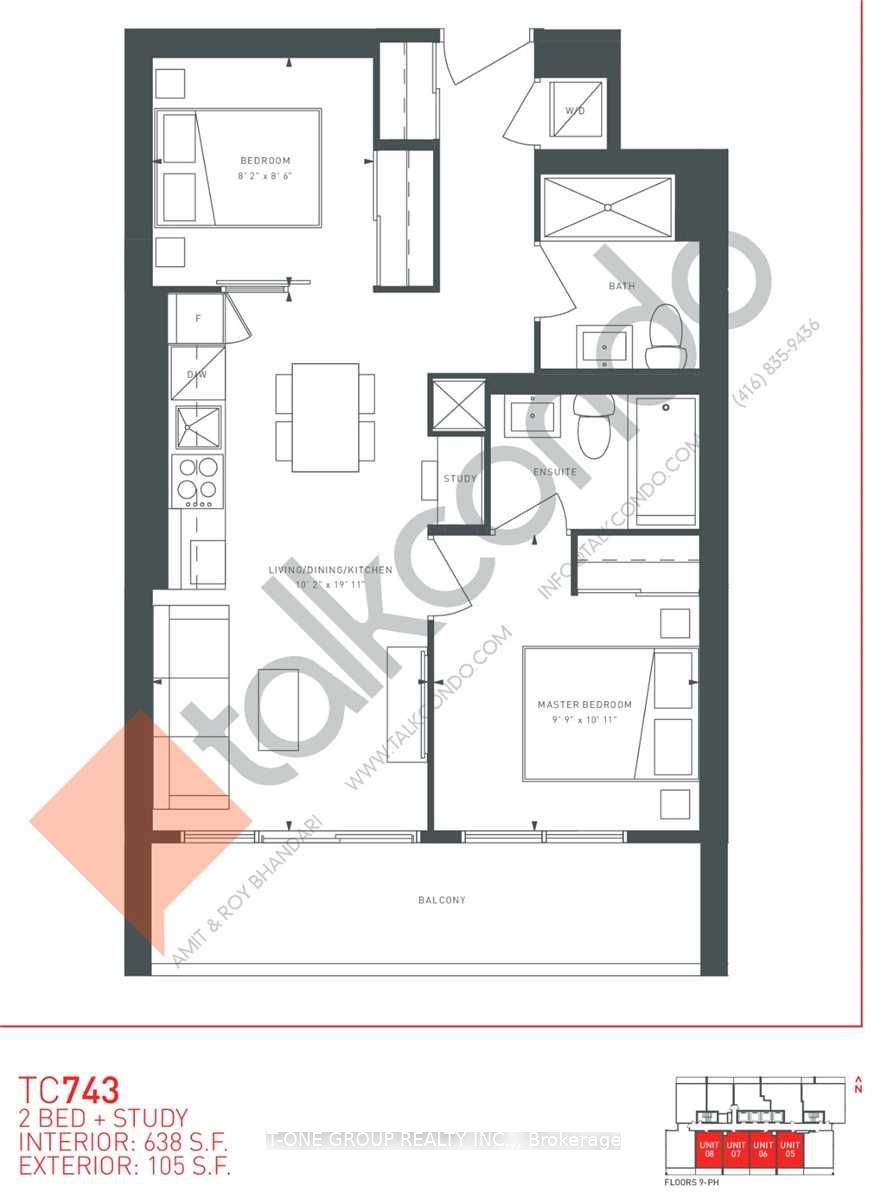 #4106 - 898 Portage Parkway Property Photo 18