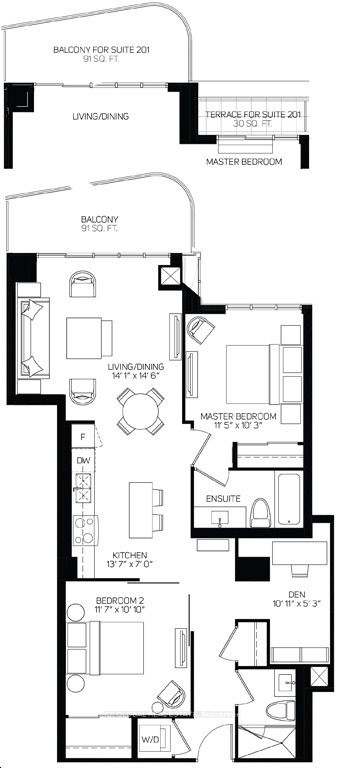 #301 - 9471 Yonge Street Property Photo 42