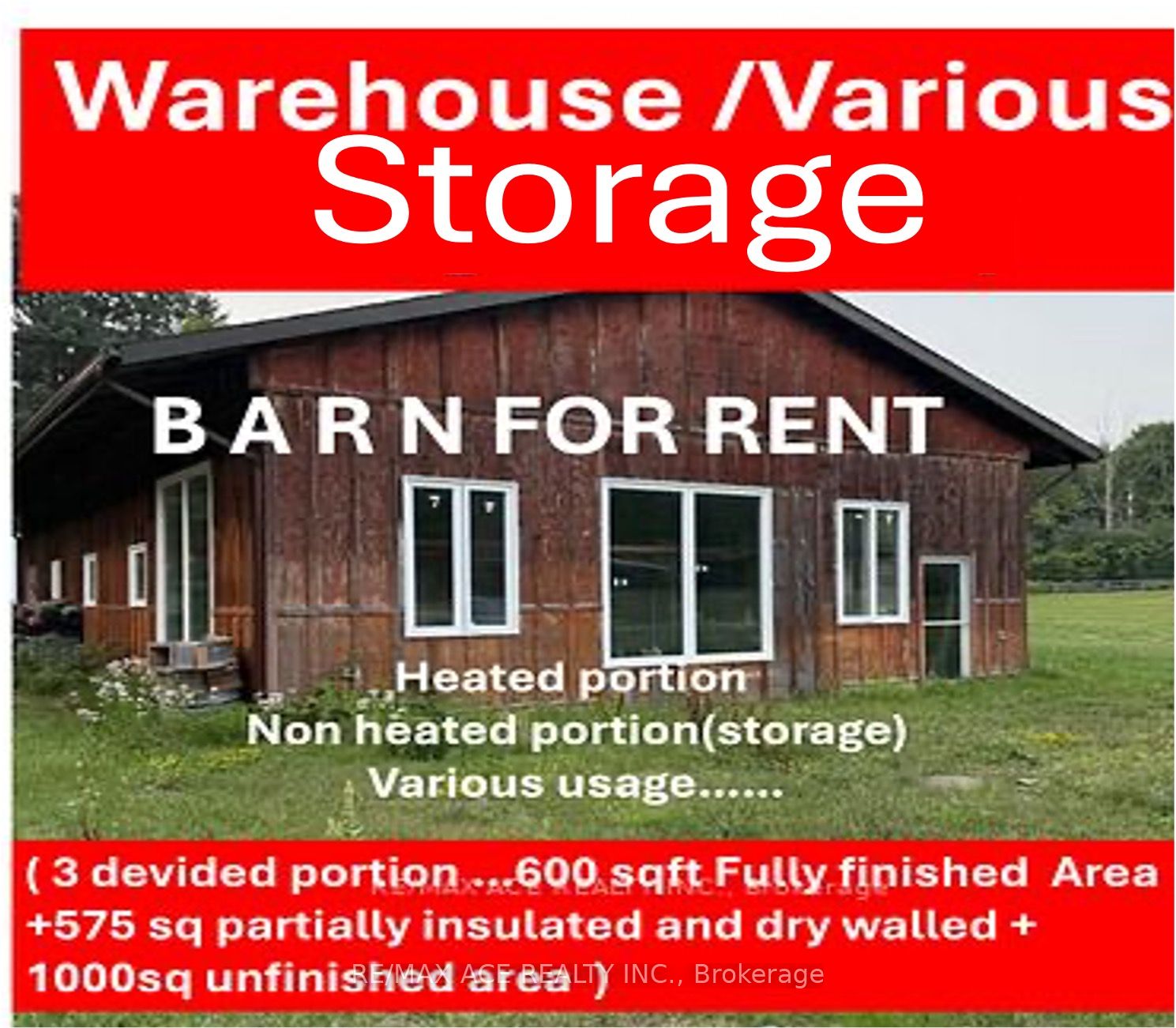 14902 Kennedy Road Barn Unit C Property Photo 1
