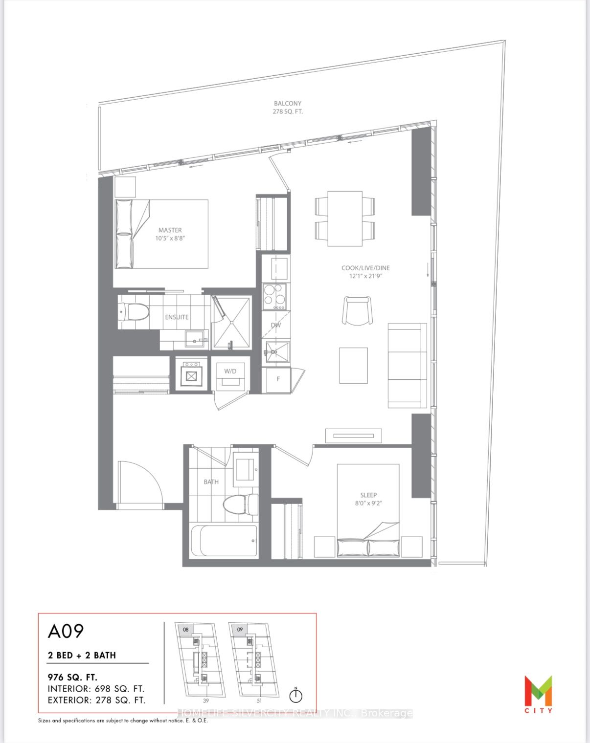 #3908 - 3900 Confederation Parkway Property Photo 1