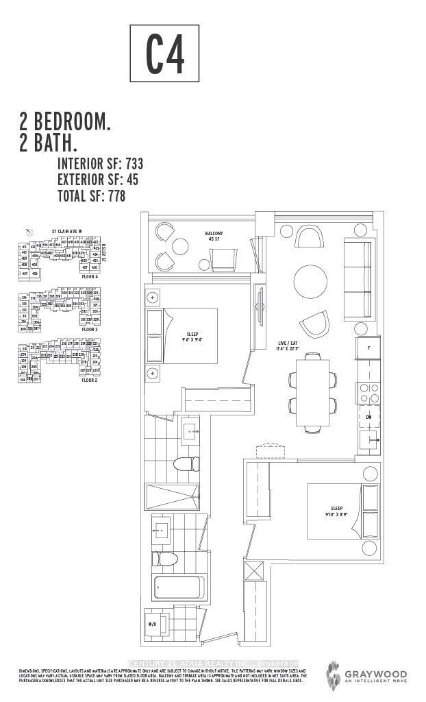 1787 St Clair Avenue W 421 Property Photo 1