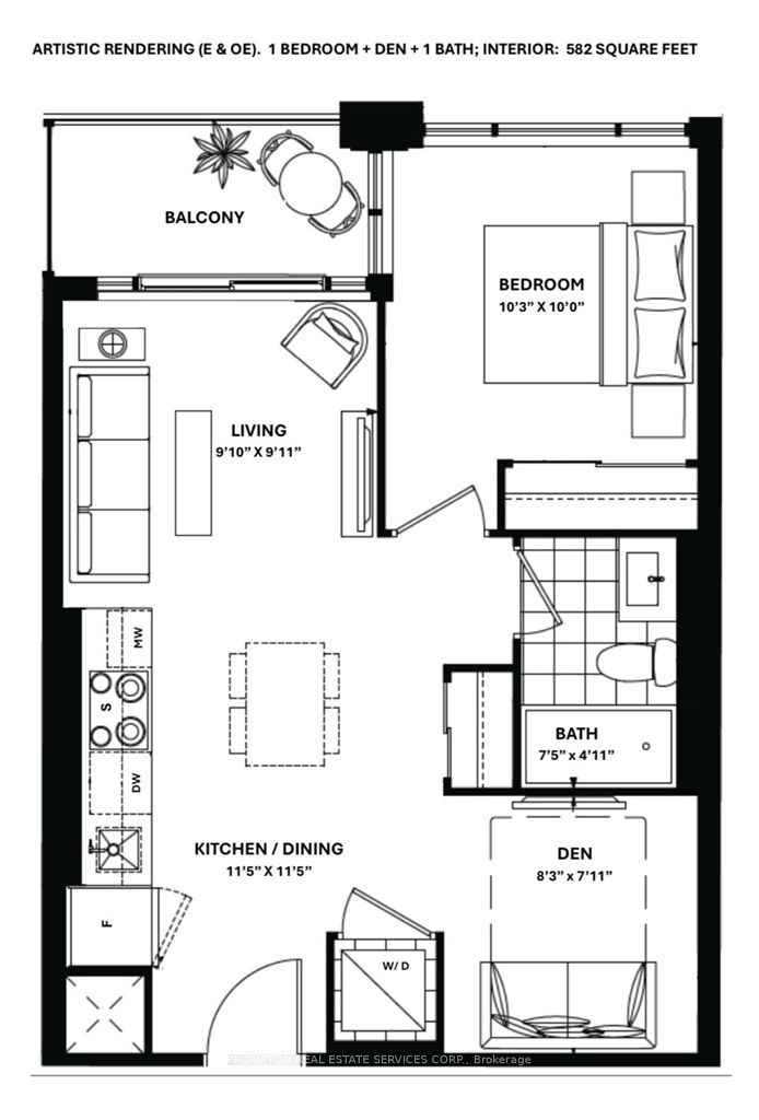 405 Dundas Street W 715 Property Photo 6