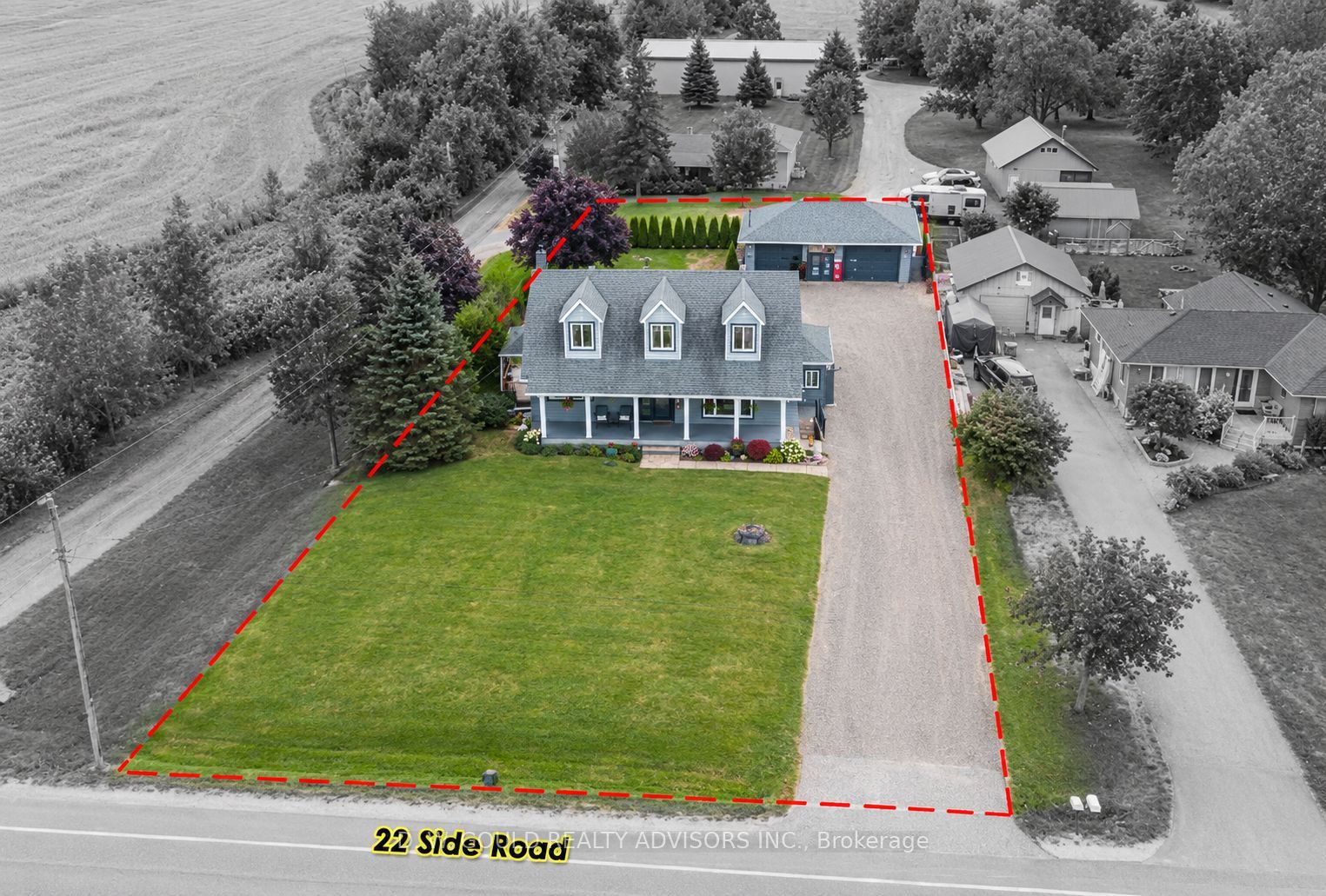 12656 22 Side Road Property Photo 1