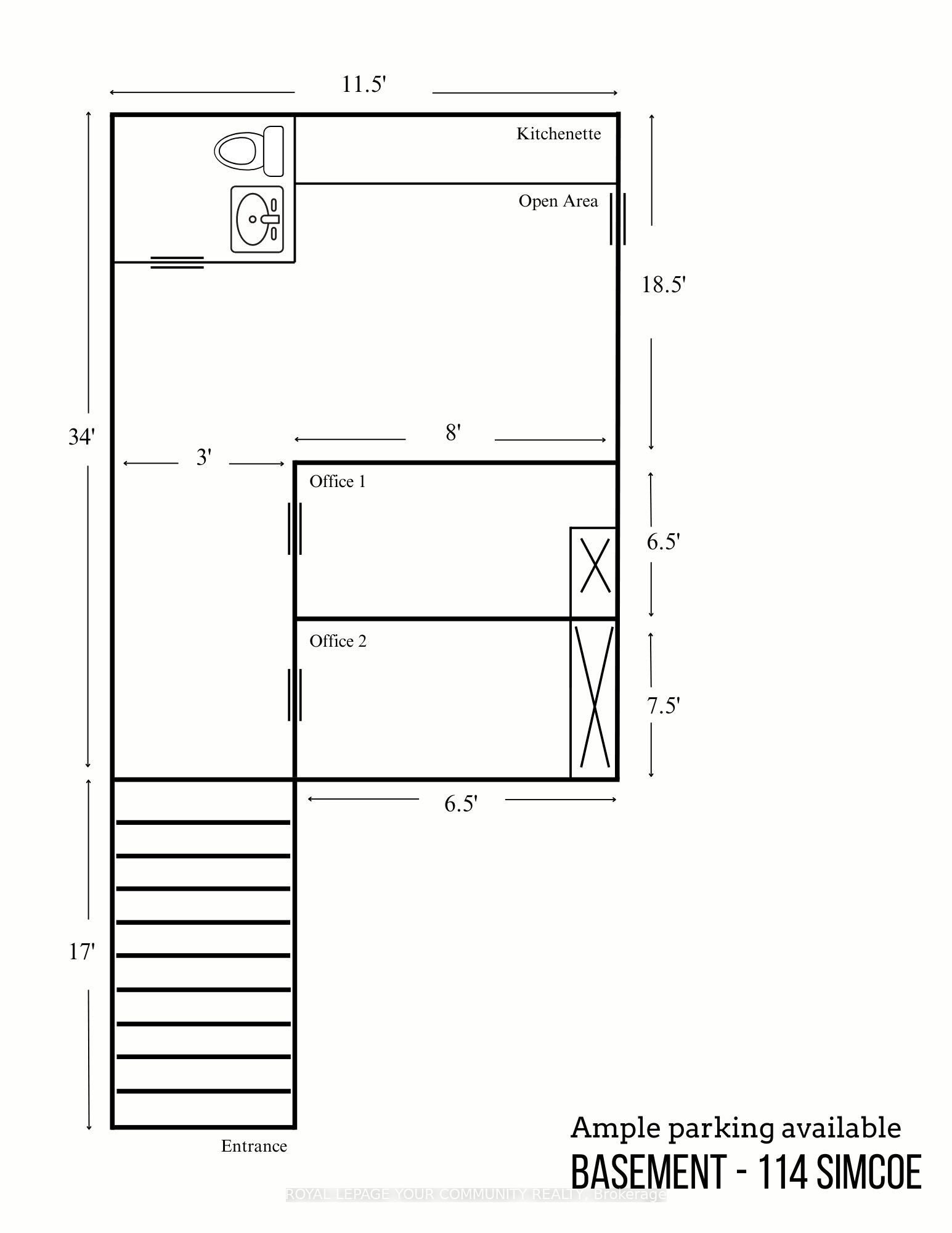 #lower - 114 Simcoe Street Property Photo 4