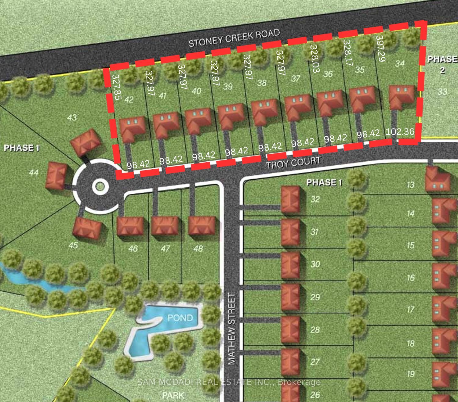 #block 1 (lots 34-42) - 48 Stoney Creek Road Property Photo