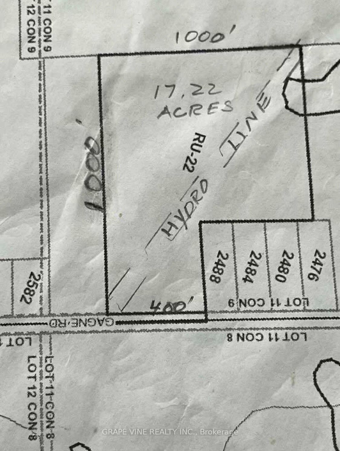 00 - Part Of Lot 11 Gagne Road Property Photo 1