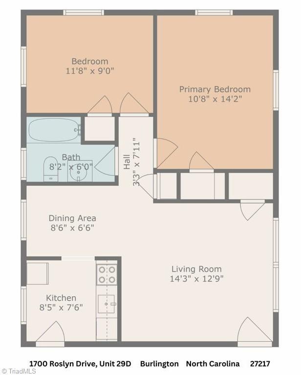 1700 Roslyn Drive # D Property Photo 12