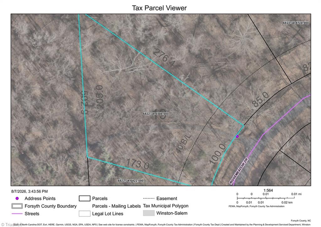.70 Acre Ridgemeadow Drive Property Photo 1