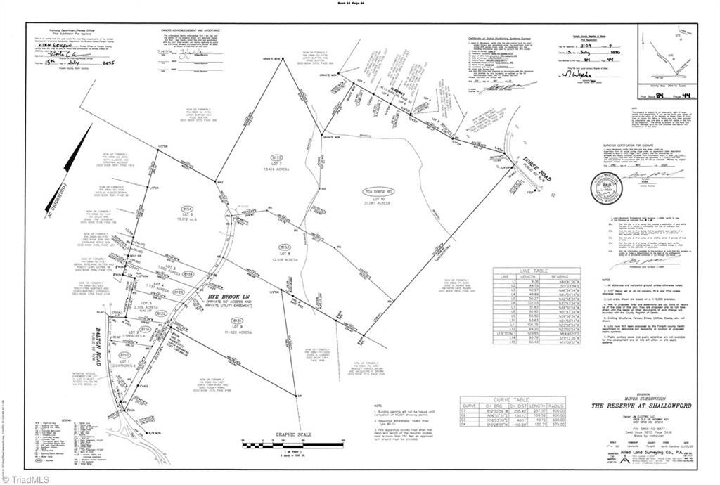 8110 Rye Brook Lane Lot 1 Property Photo 1