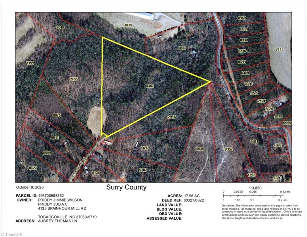 17.96 Acres Aubrey Thomas Lane