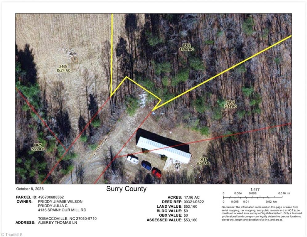 17.96 Acres Aubrey Thomas Lane Property Photo 2