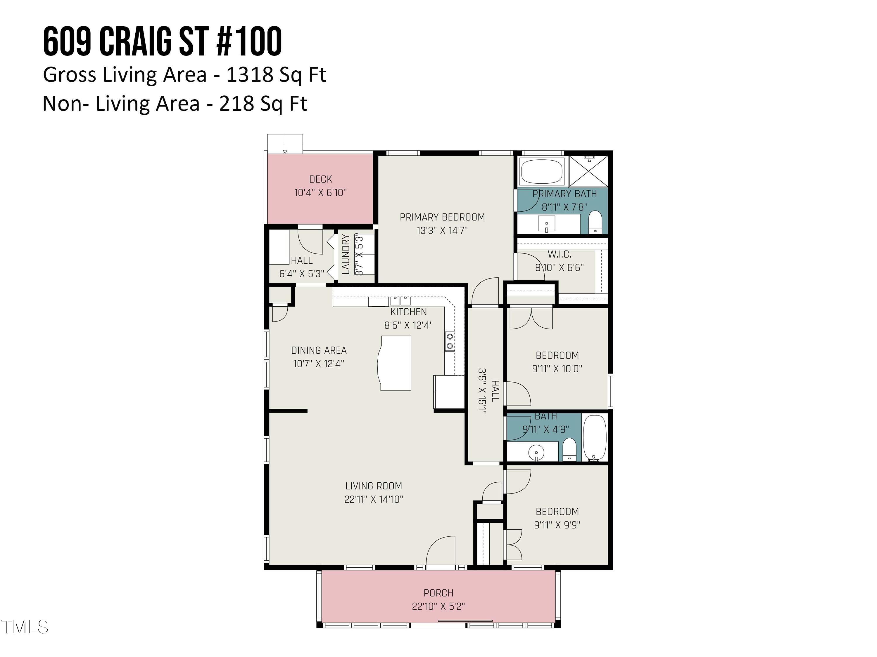 609 Craig Street # 100 Property Photo 15
