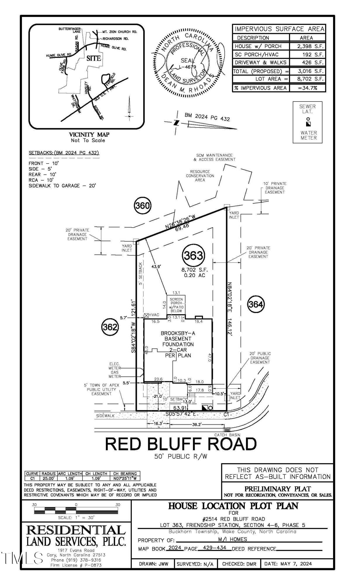 2514 Red Bluff Road Lot 363 Property Photo 6