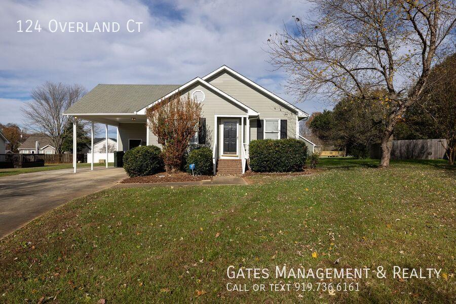 124 Overland Court Property Photo 1