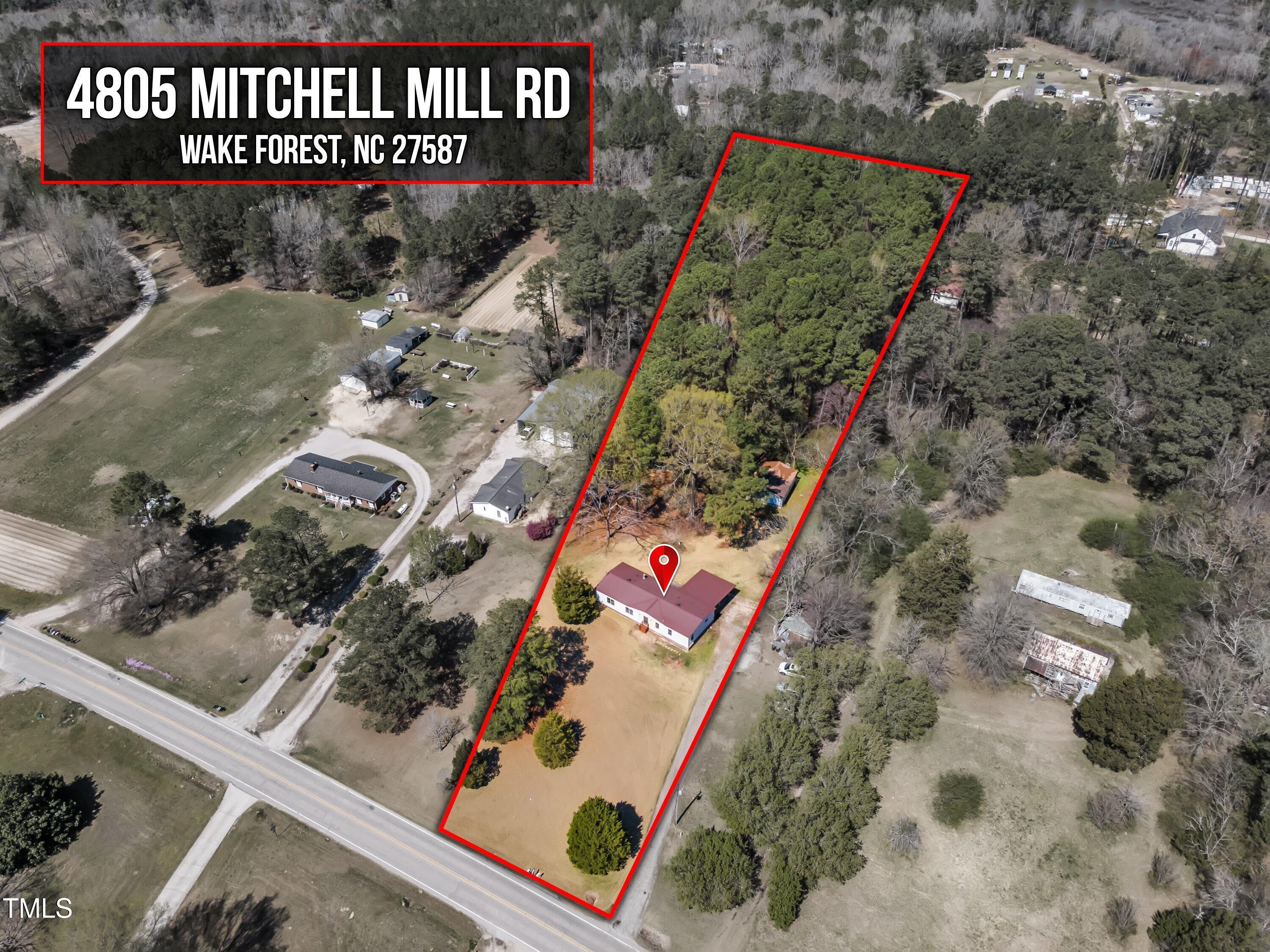 4805 Mitchell Mill Road Property Photo