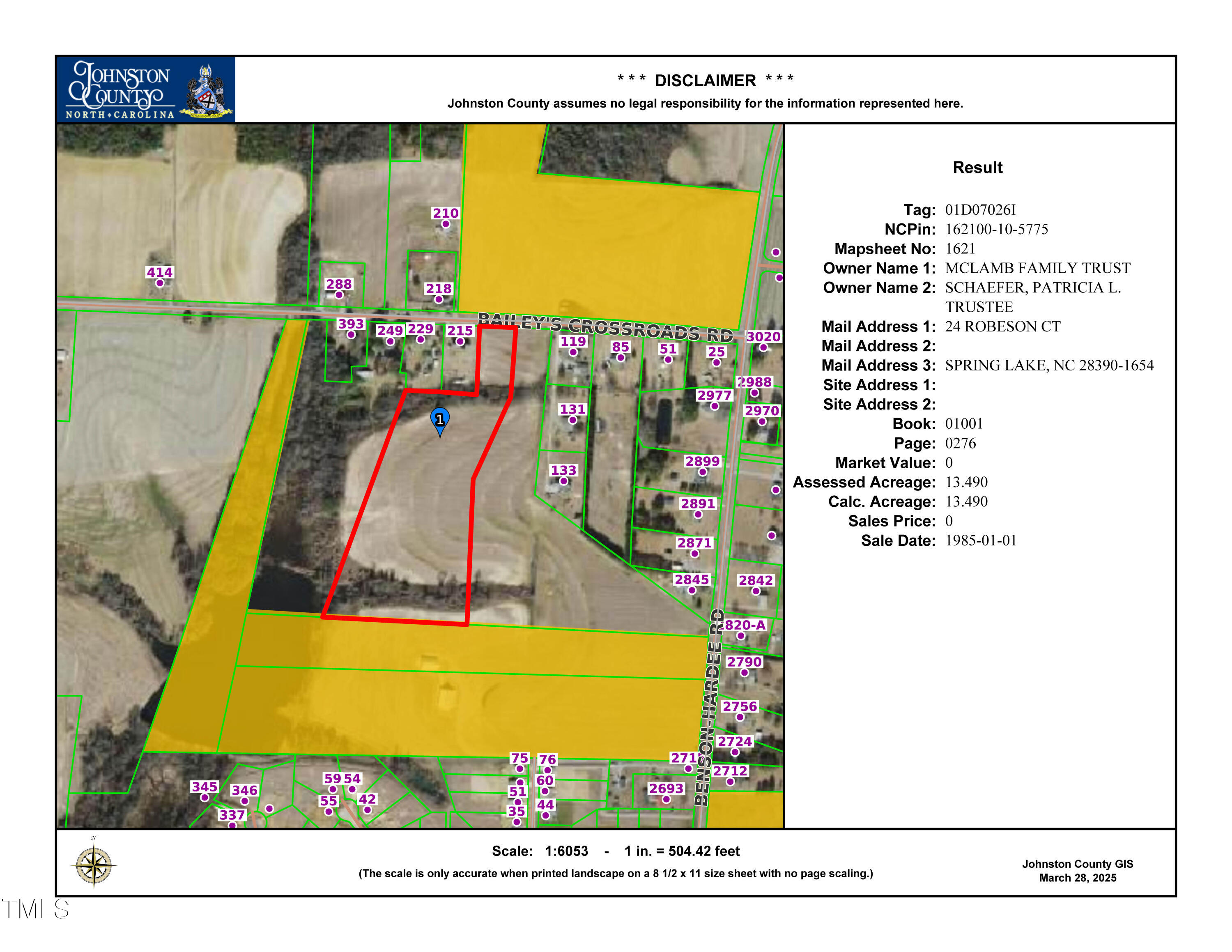 Lot 4 Bailey's Crossroads Road Property Photo 4