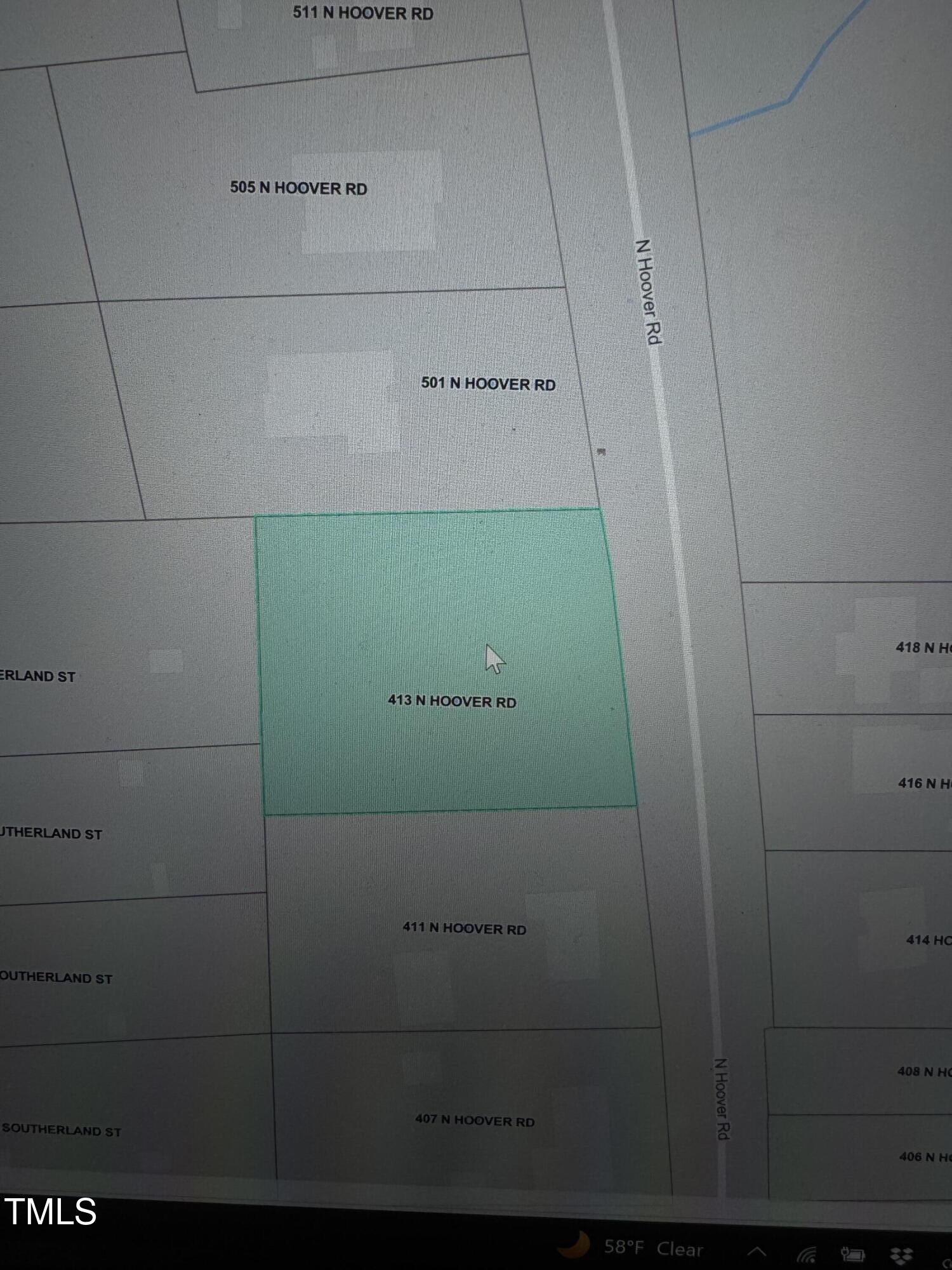 413 N Hoover Road Property Photo