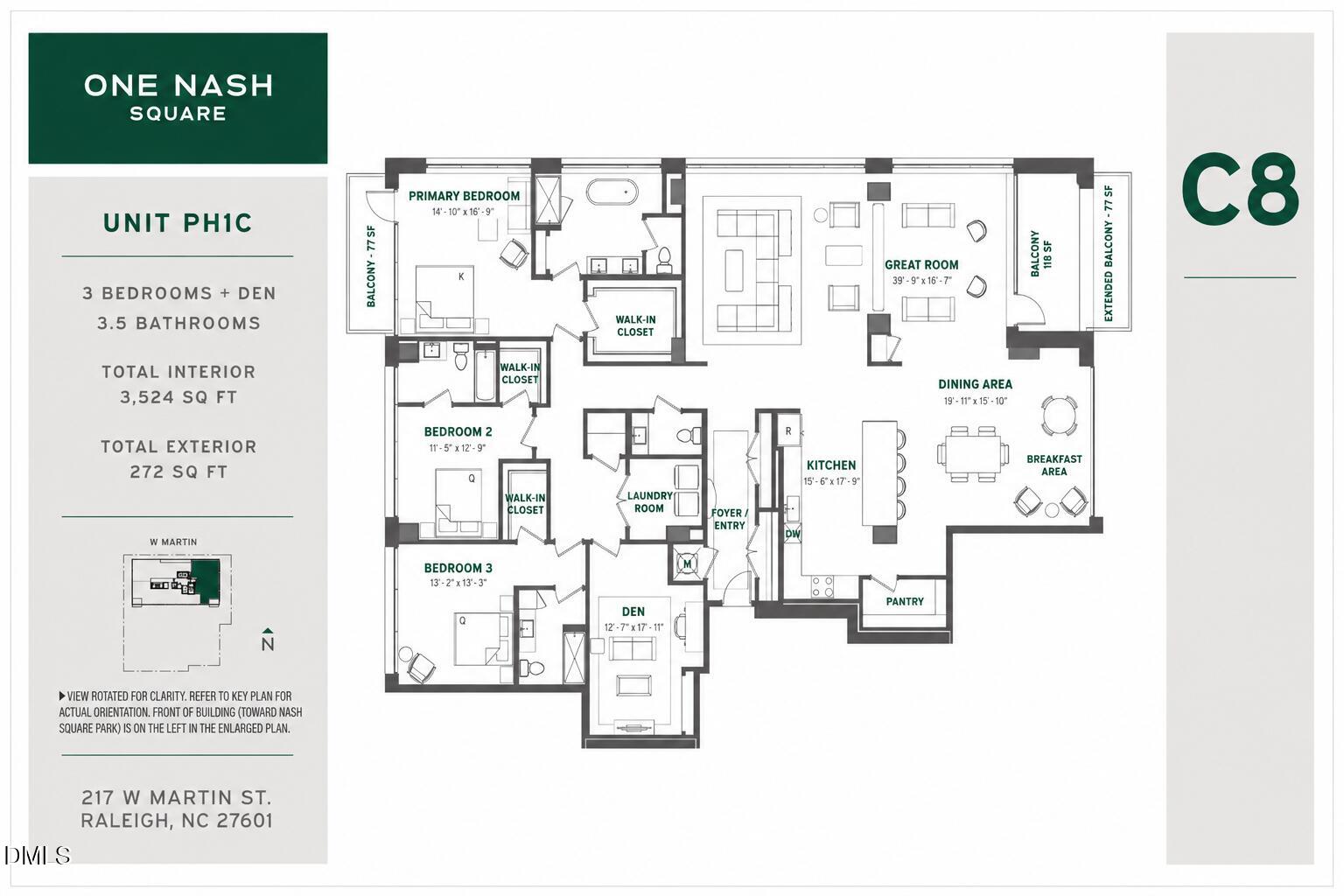 217 W Martin Street Penthouse 1 C Property Photo 16