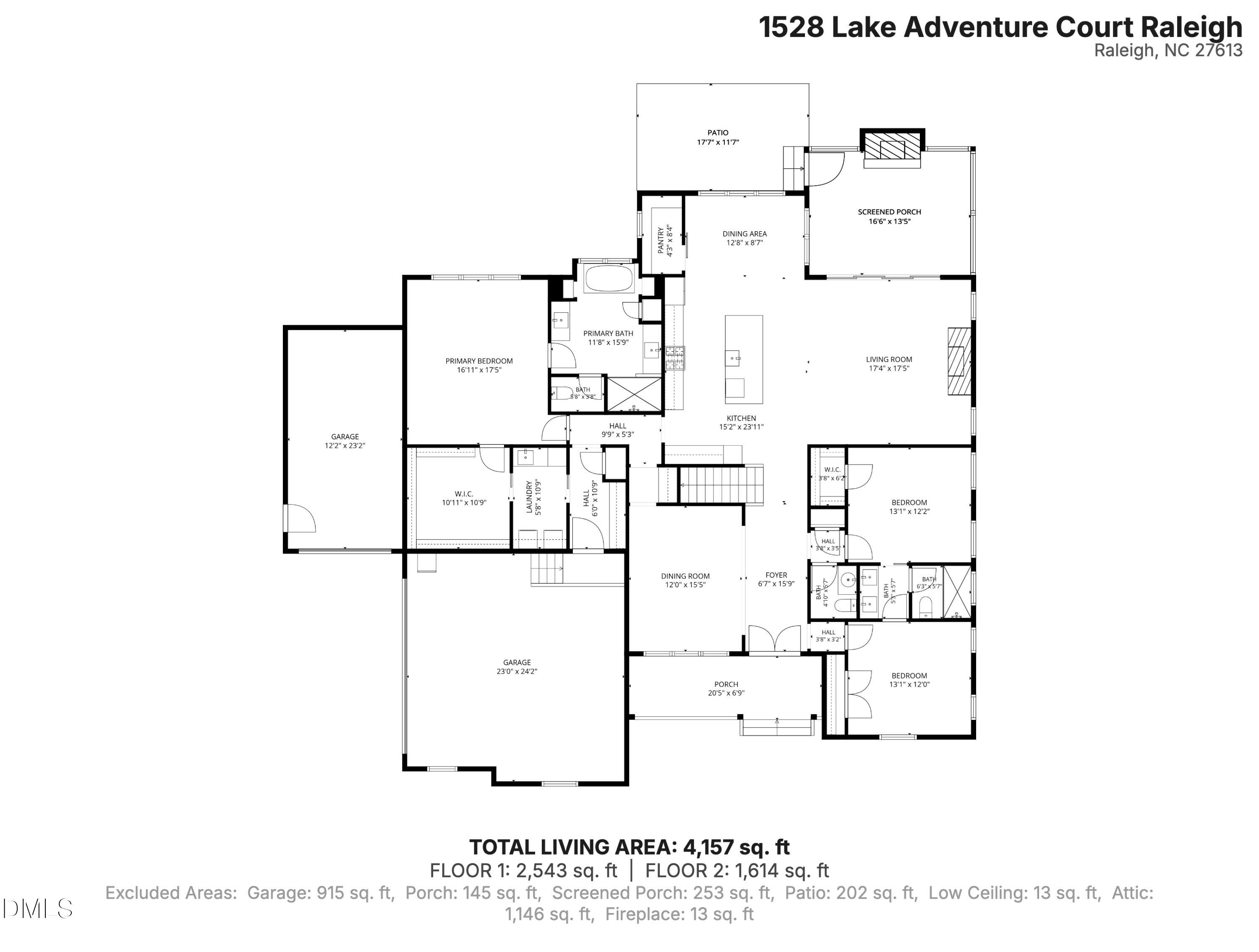 1528 Lake Adventure Court Property Photo 75