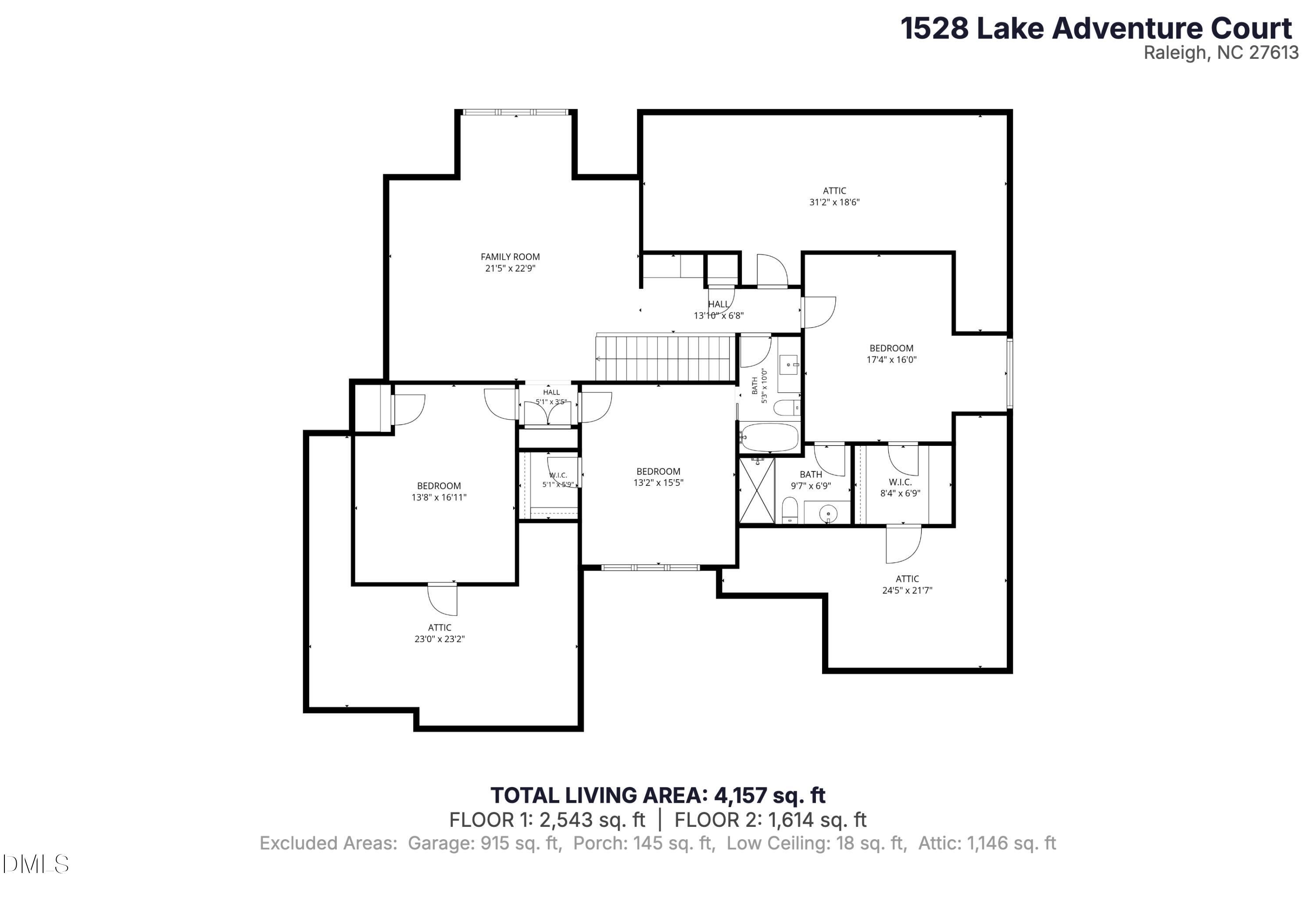 1528 Lake Adventure Court Property Photo 76