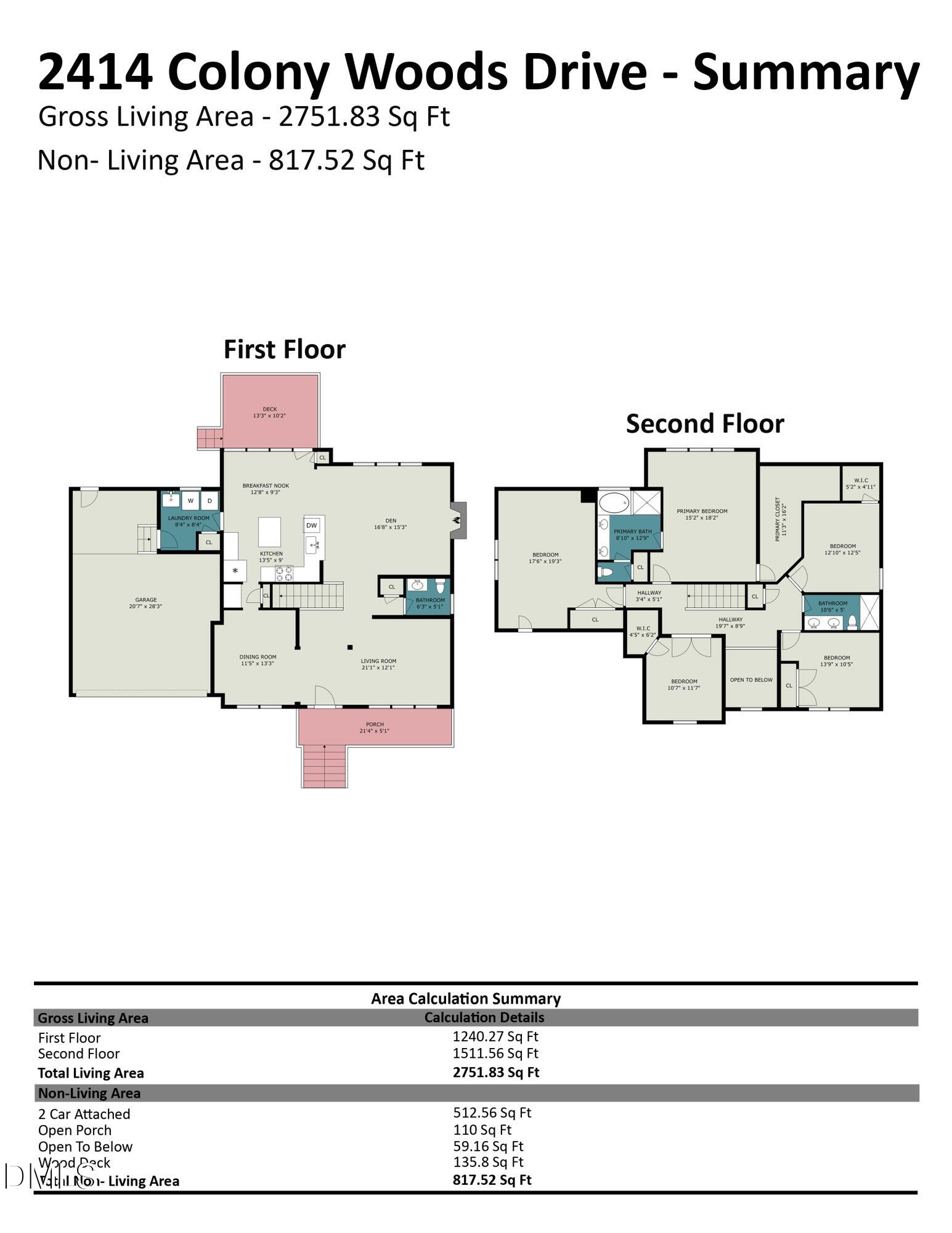 2414 Colony Woods Drive Property Photo 47