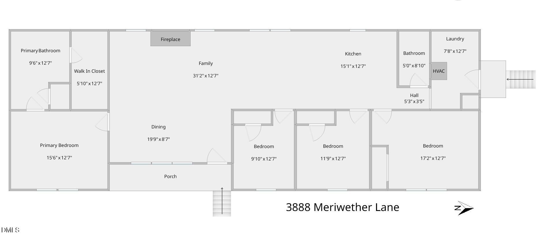 3888 Meriwether Lane Property Photo 3
