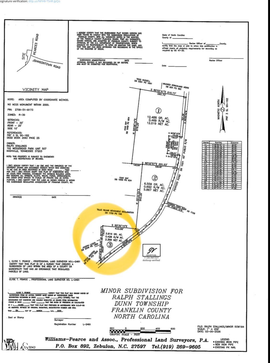 2.8 Acres Pearces Road Property Photo 2