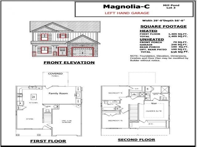 3032 Matthews Mill Pond Road Property Photo 1