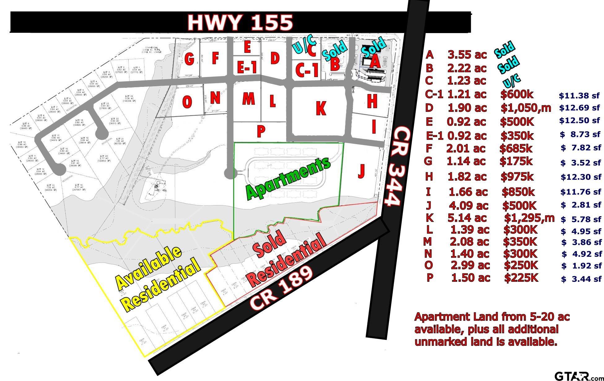 20175 S HWY 155 LOT I Property Photo 1